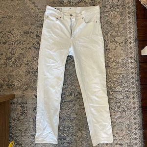 Gap cigarette high rise jeans